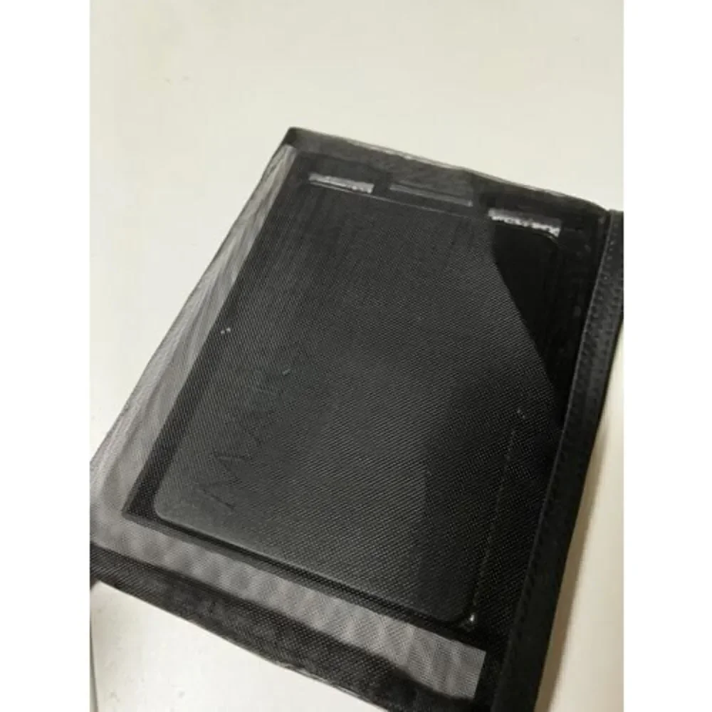 New‎ Mary Kay Black Foldable Travel Mirror Stand Zippered Bag Consultant